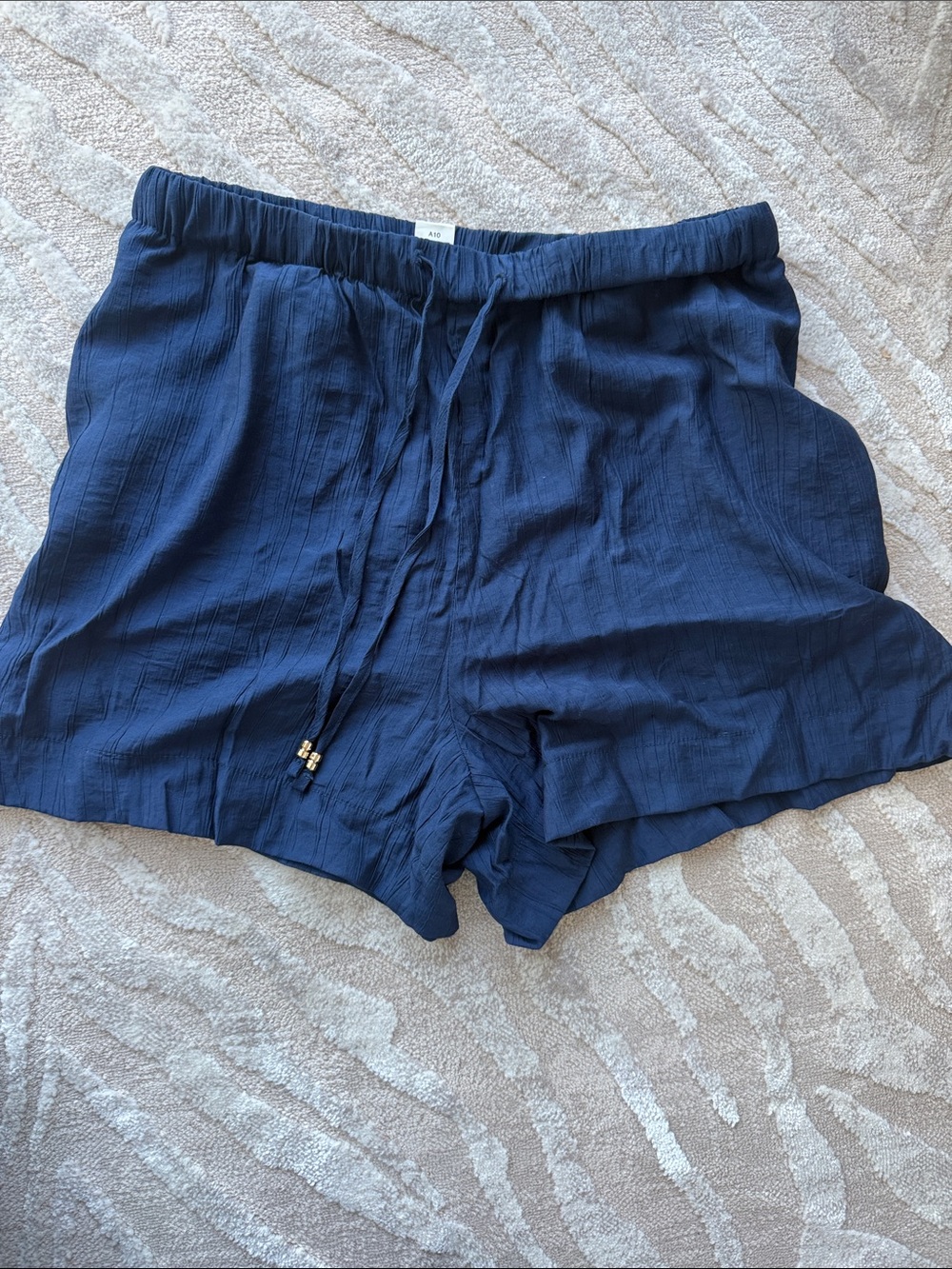 Navy Drawstring Women’s Shorts - H&M